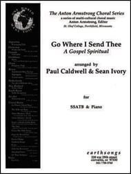 Go Where I Send Thee! SSATB choral sheet music cover Thumbnail